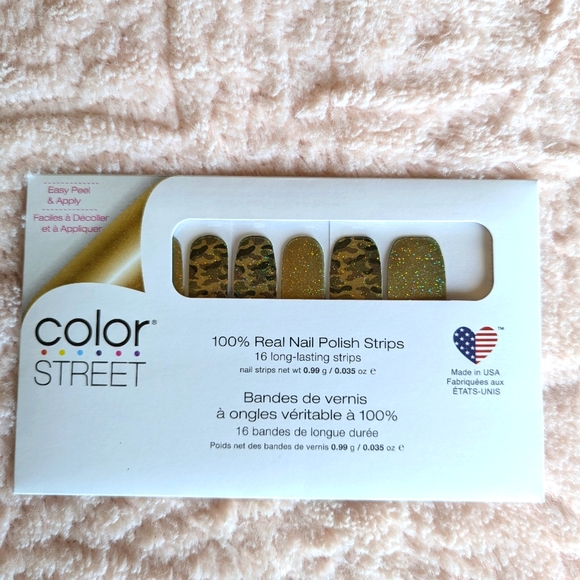 Stocking Stuffer! Color Street 100% Real Nail Polish Strips in Glam-ouflage - Picture 4 of 5